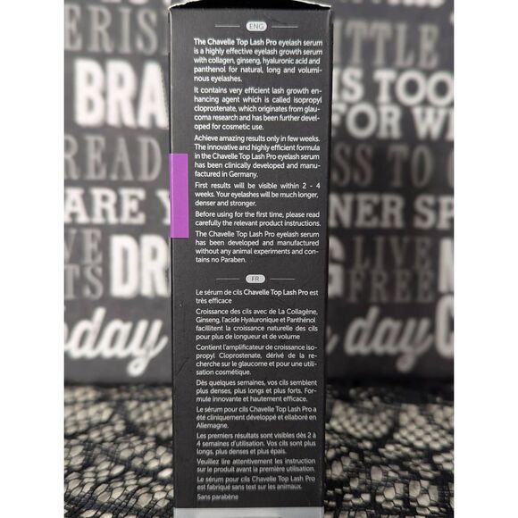 Chavelle Top Lash Pro Eyelash Enhancing Serum SEALED - Picture 5 of 8